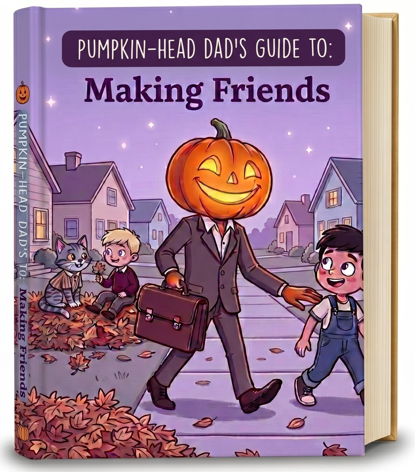 Pumpkin-Head Dad Book Cover